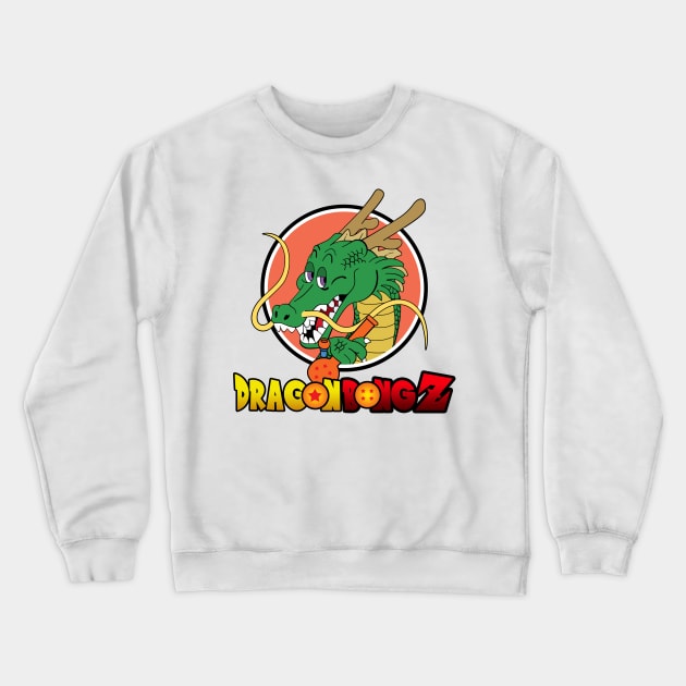 DragonBongZ Crewneck Sweatshirt by mrcatguys